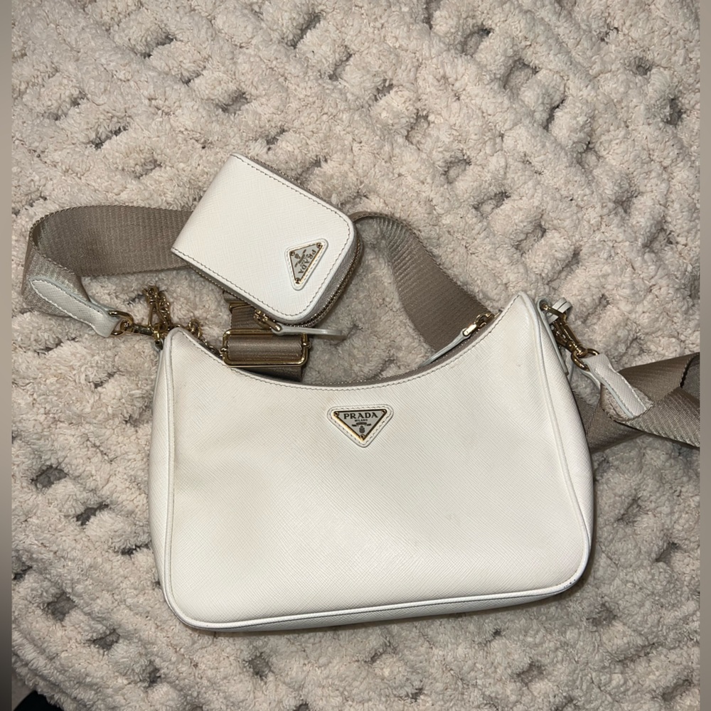 Leather Saffiano Prada Bag (Authentic) - Picture 9 of 15